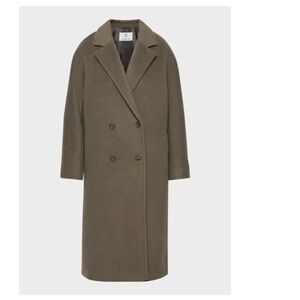 NWT THE SLOUCH™ COAT NEW - SOOT